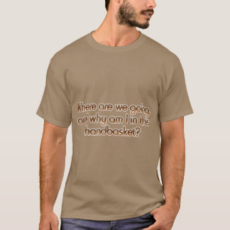 Camiseta Para onde estamos indo, menino