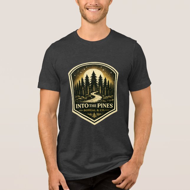 CAMISETA PARA OS PINHEIROS (Frente)