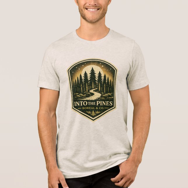 CAMISETA PARA OS PINHEIROS (Frente)
