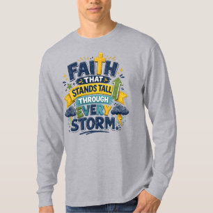 Camiseta Para papai "Fé que permanece"