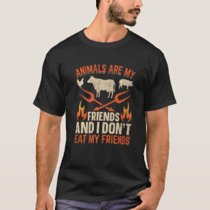 Camiseta Para pessoas veganas de Plant Powered os animais s