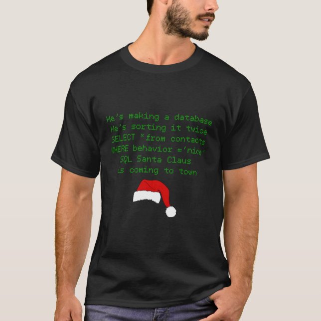 Camiseta Para programador de computador (Frente)