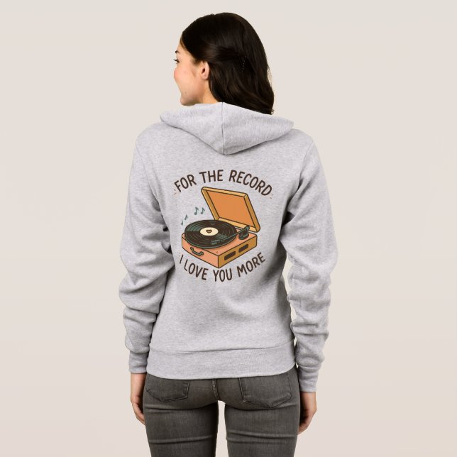 Camiseta Para que conste: Amo-Te Mais 💖 (Parte Traseira Completa)