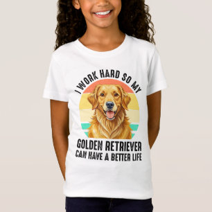 Camiseta Para Que Meu Golden Retriever Tenha Uma Vida Melho