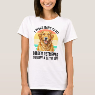 Camiseta Para Que Meu Golden Retriever Tenha Uma Vida Melho