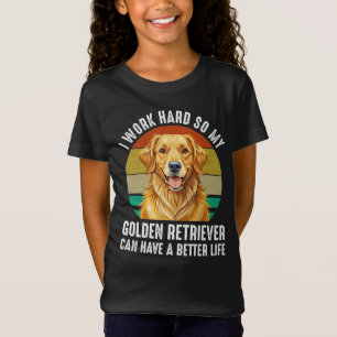Camiseta Para Que Meu Golden Retriever Tenha Uma Vida Melho