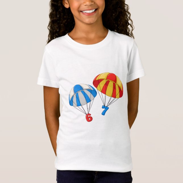 Camiseta Pára-quedas 6 7 (Frente)