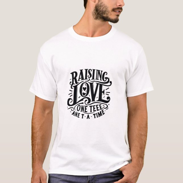 Camiseta Para sempre e sempre abraçar o poder do amor (Frente)