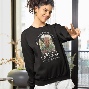 Camiseta Para sempre em nosso Arco Funeral de Fotos