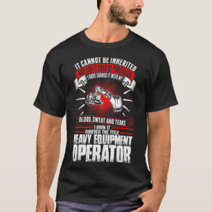 Camiseta Para sempre o Tshirt pesado do operador do