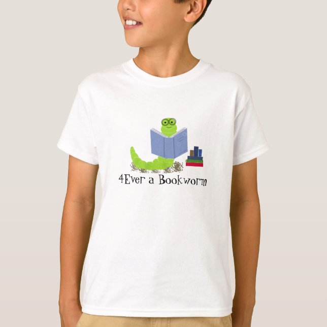 Camiseta Para Sempre um Bibliófilo (Frente)