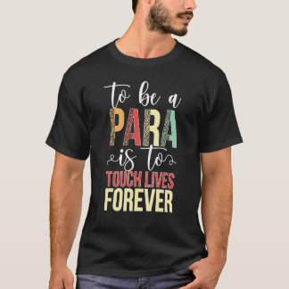 Camiseta Para Ser Uma Apreciação Paraprofissional Parapro