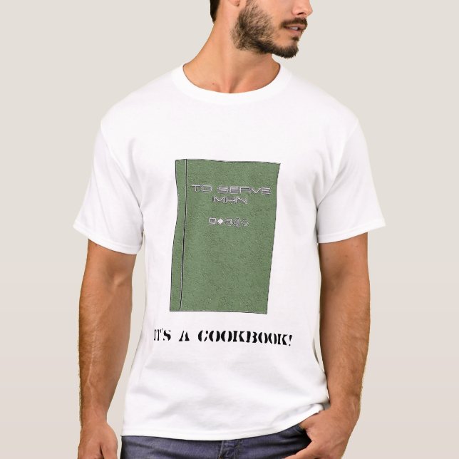 Camiseta Para servir o homem (Frente)