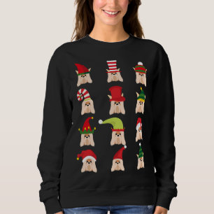 Camiseta Para Shih Tzu Dog Ideia De Natal Útil Para Xmas Do