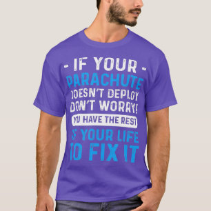 Camiseta Para Skydiving Parachuting Skydiving