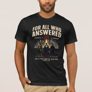 Camiseta Para Todos Que Responderam no 25º Aniversário do 1