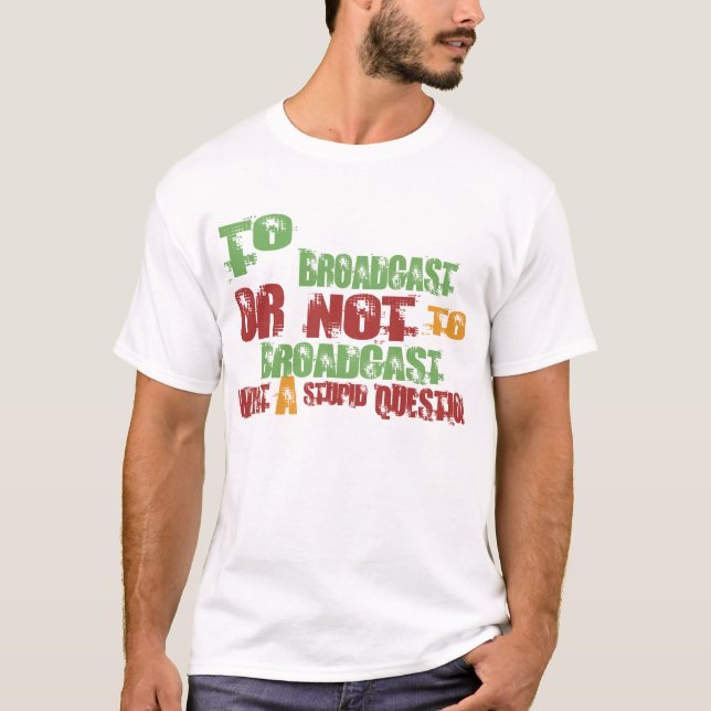 Camiseta Para transmitir (Frente)