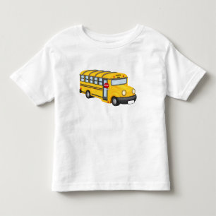 Camiseta para transporte de crianças em ônibus esc