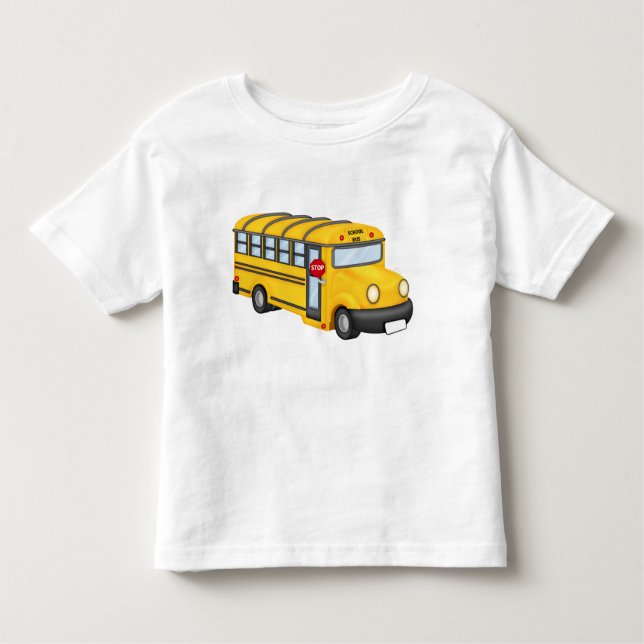 Camiseta para transporte de crianças em ônibus esc (Frente)