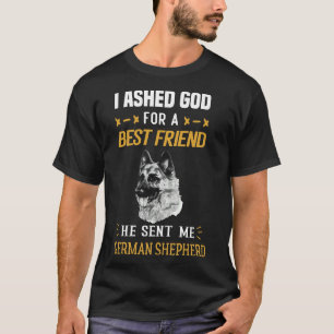 Camiseta Para Um Melhor Amigo Ele Me Enviou Minha German sh
