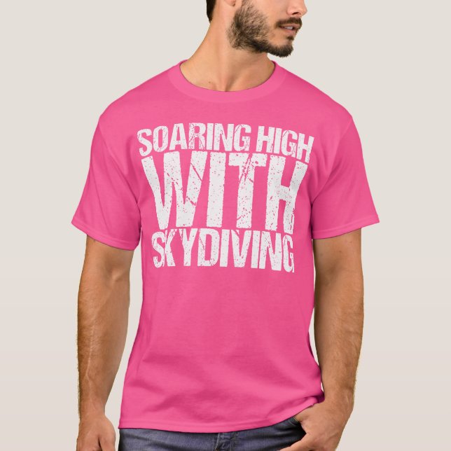 Camiseta Para Um Skydiver (Frente)