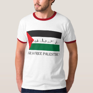 Camiseta Para uma Palestina livre!