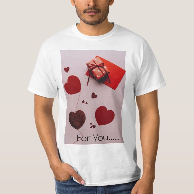 Camiseta Para Você Namorados Quer Camisa-T (Frente)
