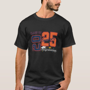 Camiseta Parabéns aos Seniores da Turma de 2025 2025