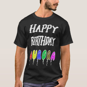 Camiseta Parabéns Aurora