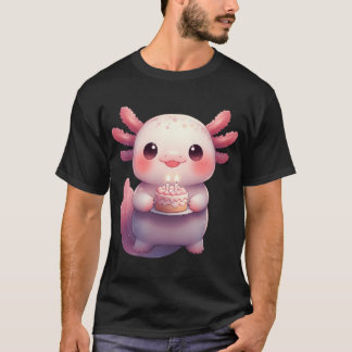 Camiseta Parabéns Axolotl – Axolotl Carto Caprichoso
