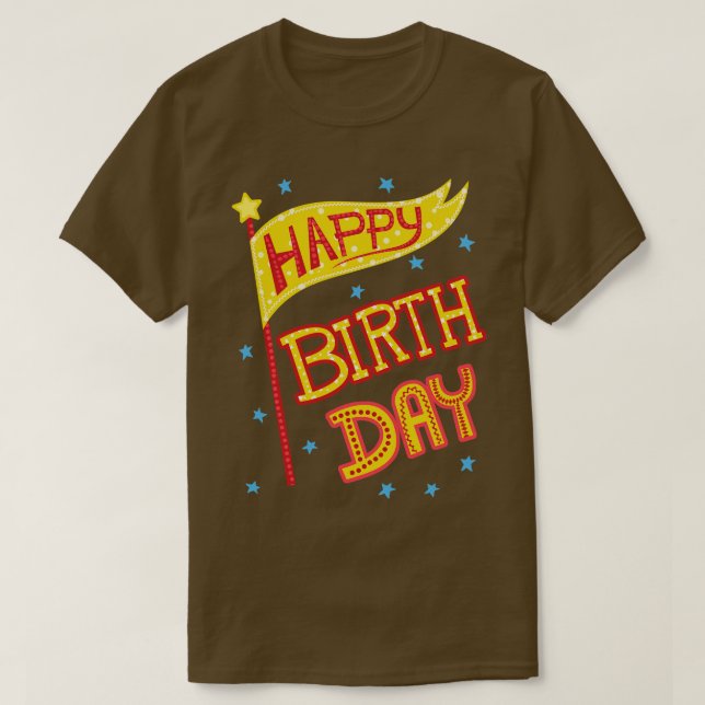 Camiseta Parabéns Bandeira (Frente do Design)