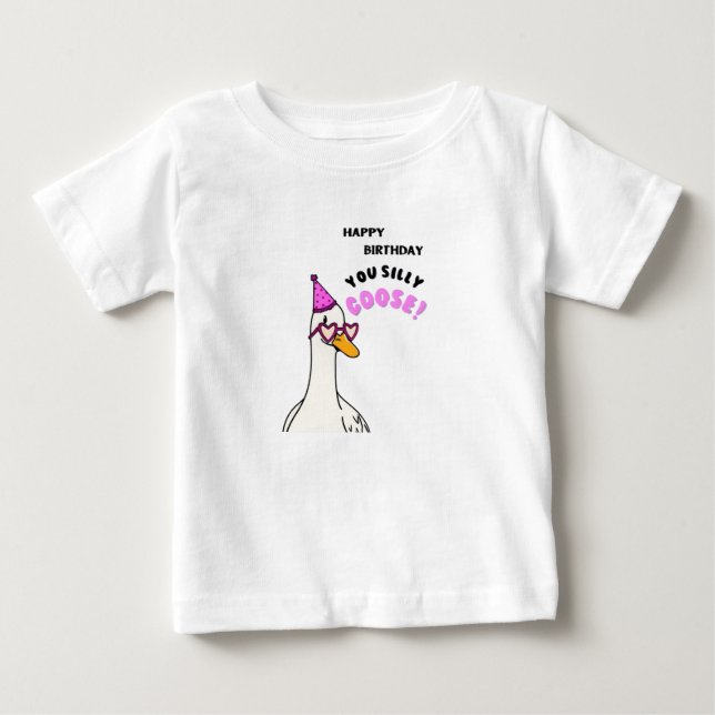 Camiseta Parabéns, Bobo Ganso (Frente)