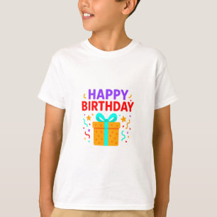 Camiseta Parabéns, Bolo Gráfico