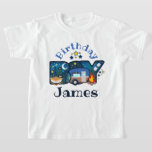 Camiseta Parabéns Camper Birthday Camper Camping Aniversári<br><div class="desc">Comemore o primeiro aniversário do bebê com esta camiseta especial,  design especial e personalizada</div>