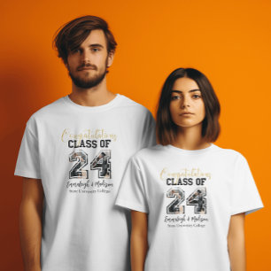 Camiseta Parabéns Classe de Melhores Amigos de Foto 2024