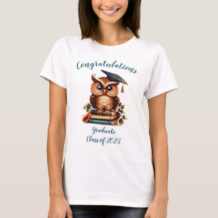 Camiseta Parabéns de Formatação Wise Owl