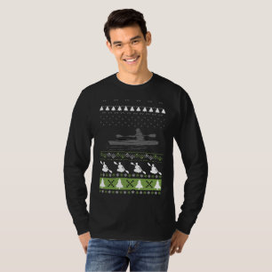 Camiseta Parabéns de Natal de Kayak Feio