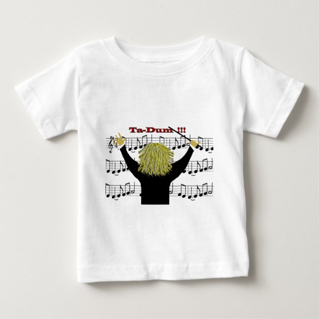 Camiseta Parabéns do maestro de orquestra (Frente)