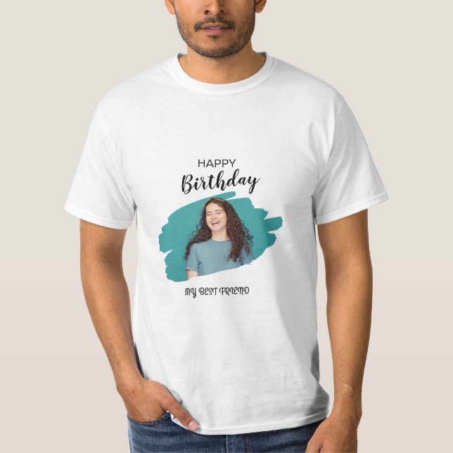 Camiseta Parabéns estéticos com marca personalizada (Frente)