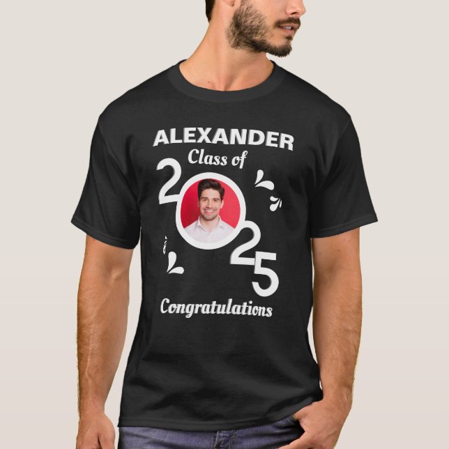 Camiseta Parabéns Graduação Formando Classe 2025 (Frente)