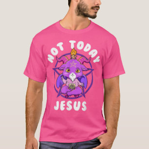 Camiseta Parabéns Não Hoje Jesus Esoteríco Gol Satânico