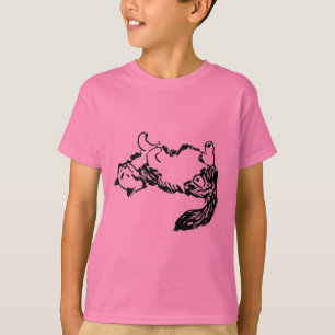 Camiseta parabéns obrigado presente festa colorido