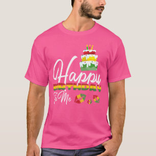 Camiseta Parabéns para mim, Bolo de Aniversário