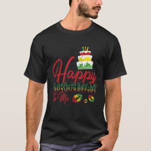 Camiseta Parabéns Para Mim Pelo Bolo De Aniversário Da Jama