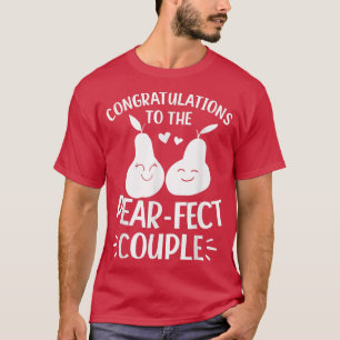 Camiseta Parabéns Para O Casamento Do Casal Pearfect