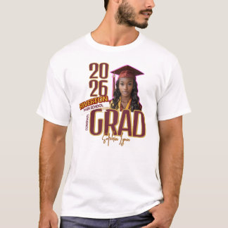 Camiseta Parabéns Personalizados Turma de Formatura 2026