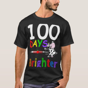 Camiseta Parabéns Você Está 100 dias mais brilhante  Corren