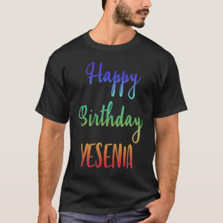 Camiseta Parabéns Yesenia Idea