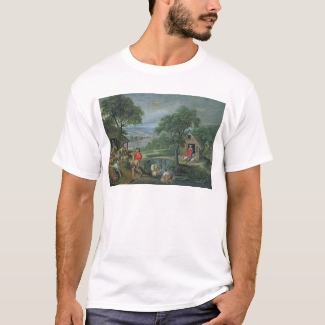 Camiseta Parábola do bom pastor, c.1580-90 (Frente)