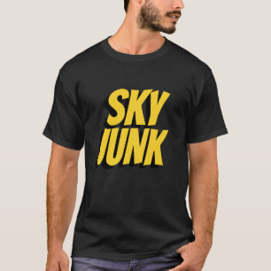 Camiseta Paracaidismo Engraçado do Céu Caótico